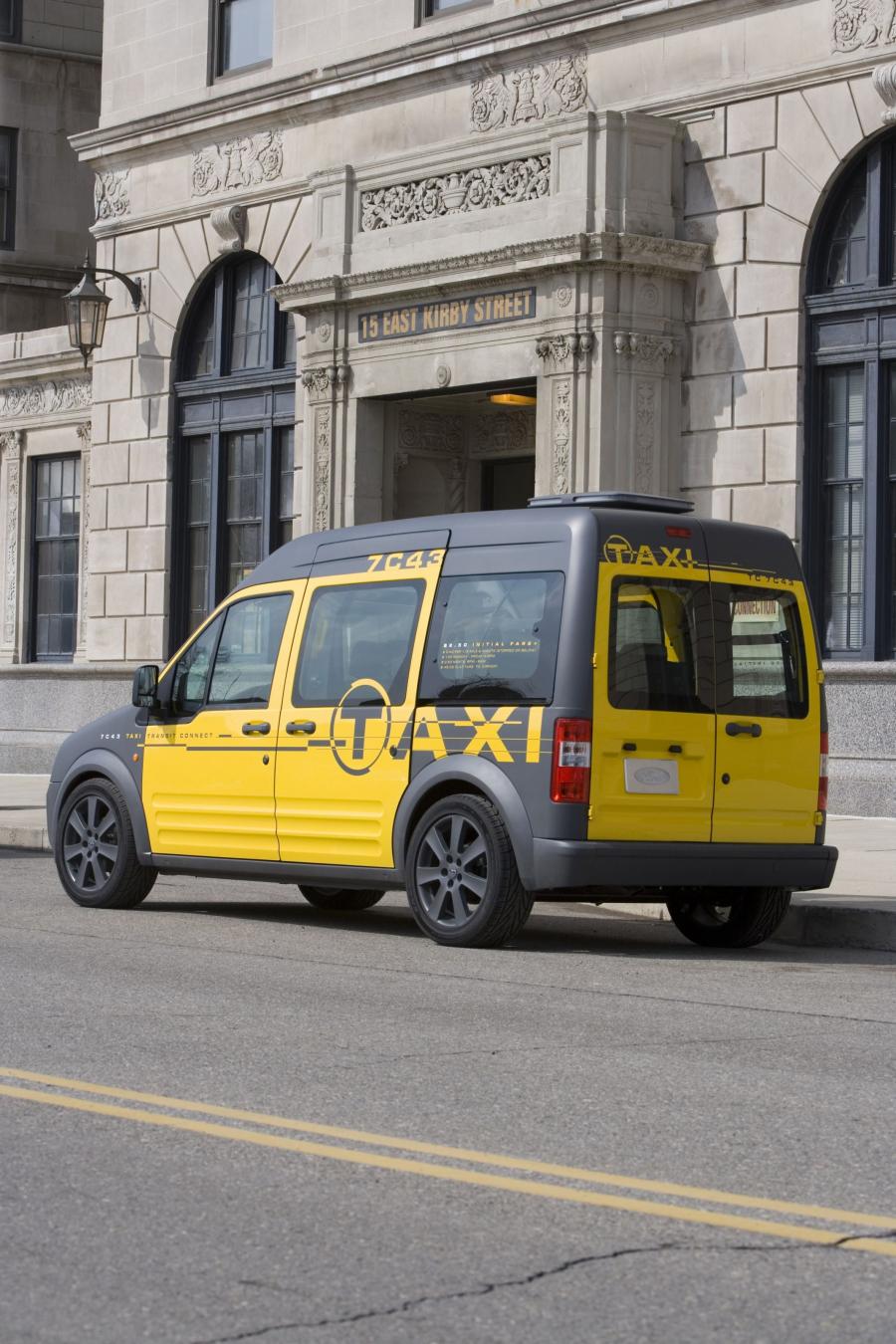  Ford Transit Connect Taxi Concept 2008 года  (фото 19 из 23)